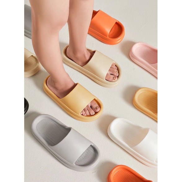 Dép Bánh Mỳ Dép Quai Ngang Hàng Cao Cấp Đi Êm Chân Chống Trơn Trượt Tốt