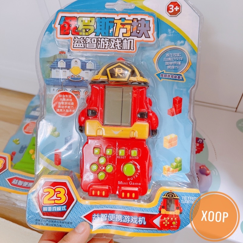 SALE !!! ĐỒ CHƠI XOOP ! MÁY GAME XẾP GẠCH HÌNH RÔ BÔT (SP002015 )  SHOP PHÚC YẾN