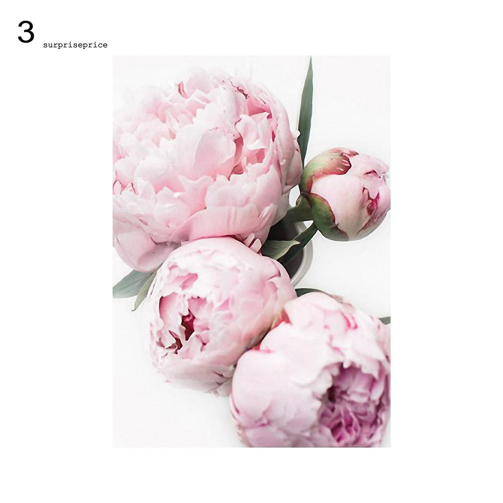 Tranh treo tường họa tiết hoa mẫu đơn trang trí nội thất