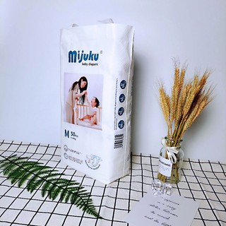 tã dán mijuku M,L,S 50 miếng.