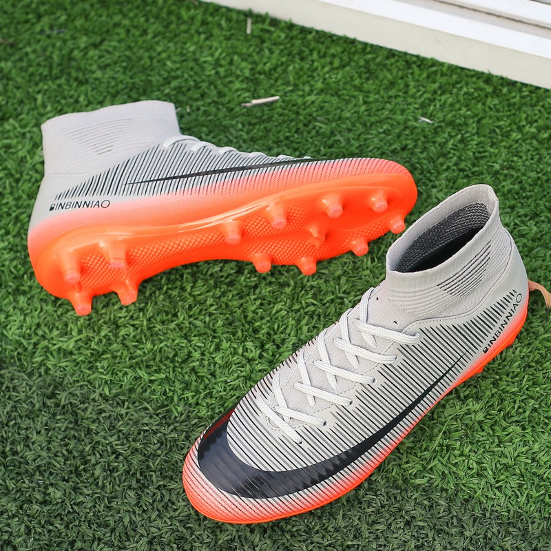 35-45 FG SOCCER SHOES Cổ CAO GIÀY ĐÁ BÓNG SÂN CỎ NHÂN TẠO BEST HIGH NECK SOCCER FOOTBALL SHOES Futsal Sneakers