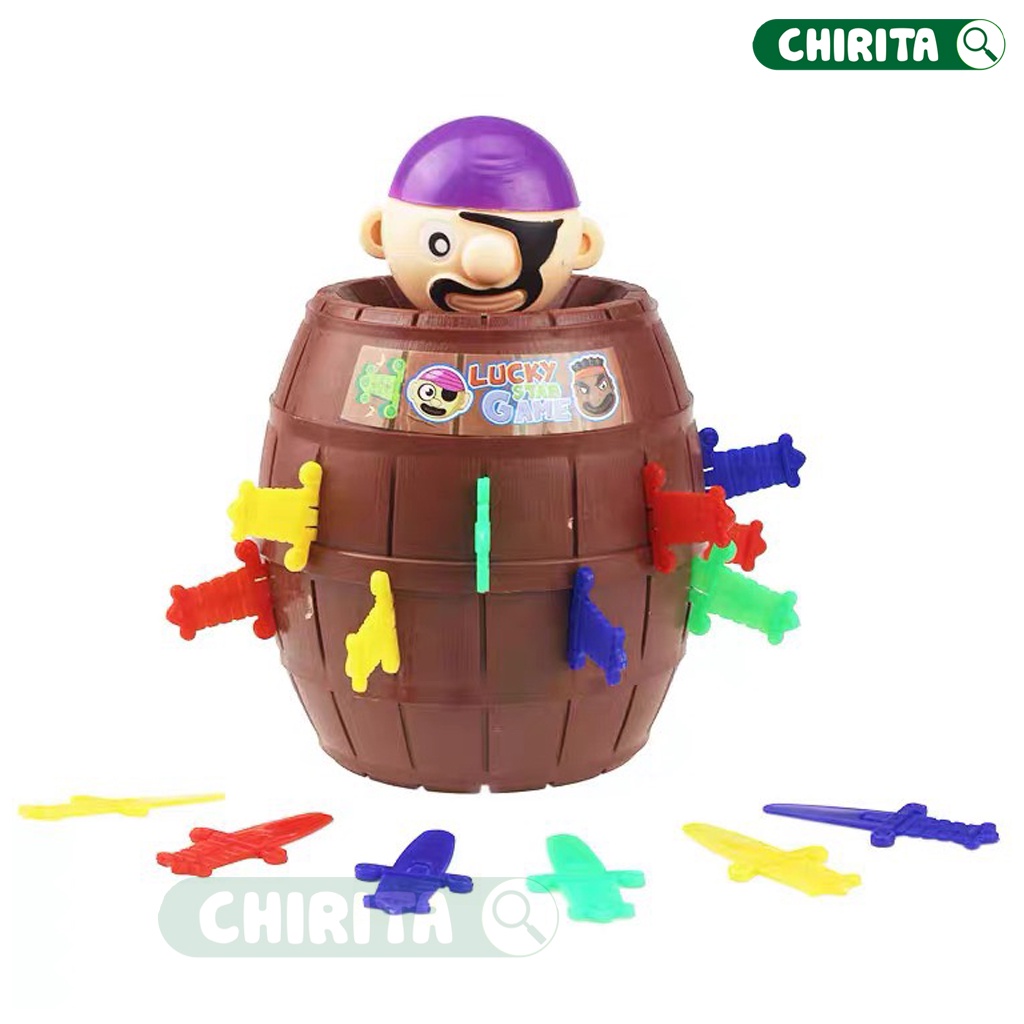 Đồ Chơi Đâm Hải Tặc SIZE LỚN/ Mini 24 Kiếm/16 Kiếm - Đồ Chơi Hải Tặc Rút Kiếm Trẻ Em Cho Bé Trai, Bé Gái Chirita