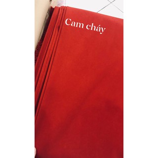 Vải mango màu
