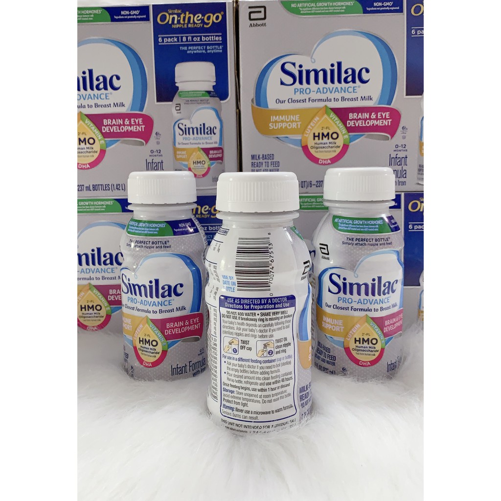 [HÀNG MỸ ] Sữa Similac PRO -  ADVANCE nước 237ML.