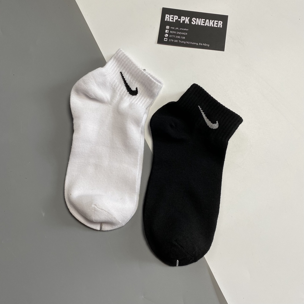 Tất nike Trắng Đen cổ cao, cổ trắng, cổ thấp hàng VNXK | REPK Sneaker