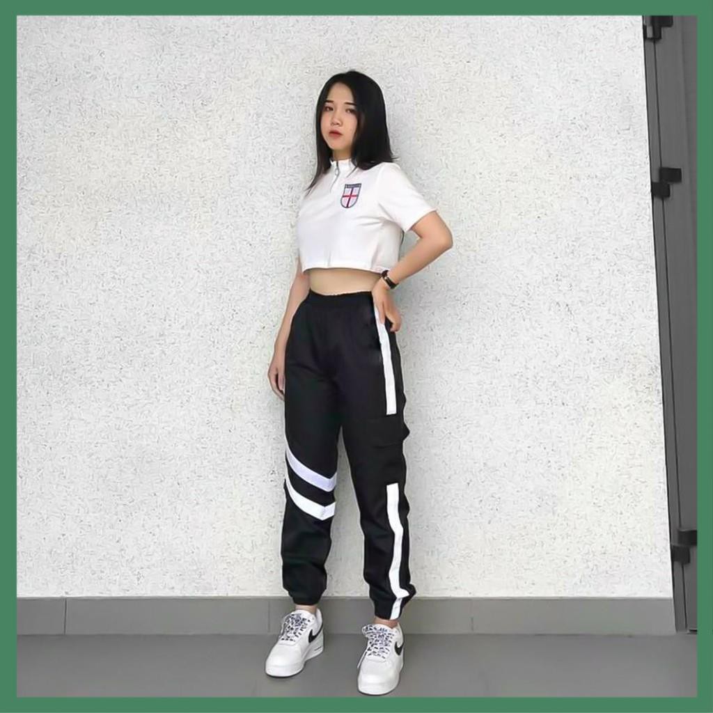 Quần Jogger Nam Nữ Phản Quang Túi Hộp UNISEX - Quần Dài Thể Thao Vải Thun Nhảy Dance - La mode | BigBuy360 - bigbuy360.vn