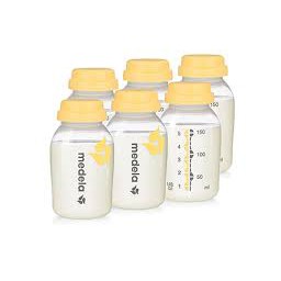 Bình trữ sữa 150ml và 250ml in màu