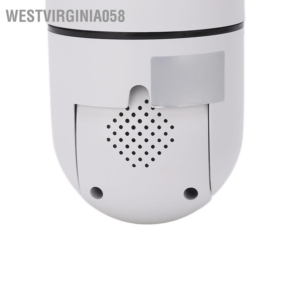 Có thể bán buôn Giá đỡ đèn Camera không dây 360 độ 2.4GHz và 5G WiFi 110‑220V 1080p bóng phát hiện chuyển động Hàng giao ngayWestvirginia058