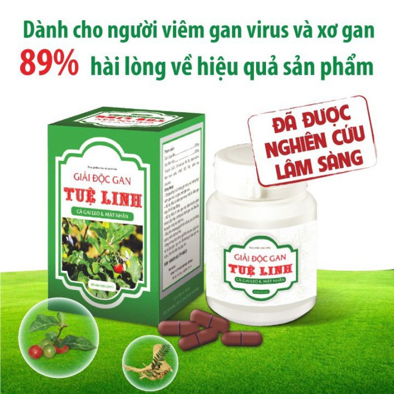 Viên uống Giải độc gan Tuệ Linh