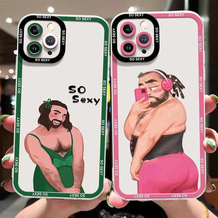 Ốp Điện Thoại Silicon TPU Mềm Trong Suốt Chống Sốc Thời Trang Cho IPhone 14 13 Pro X XR XS Max 11 12 6 6S 7 8 14 Plus