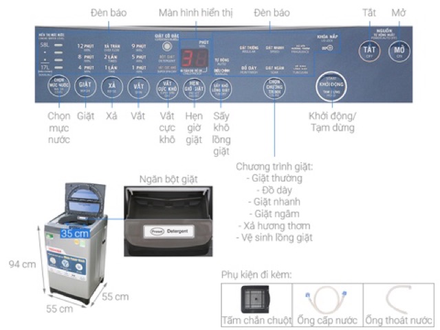 [ELHAL5 giảm 7% tối đa 1TR] Máy giặt Toshiba 8.2 kg AW-J920LV SB Mẫu 2019(Miễn phí giao tại HCM-ngoài tỉnh liên hệ shop)