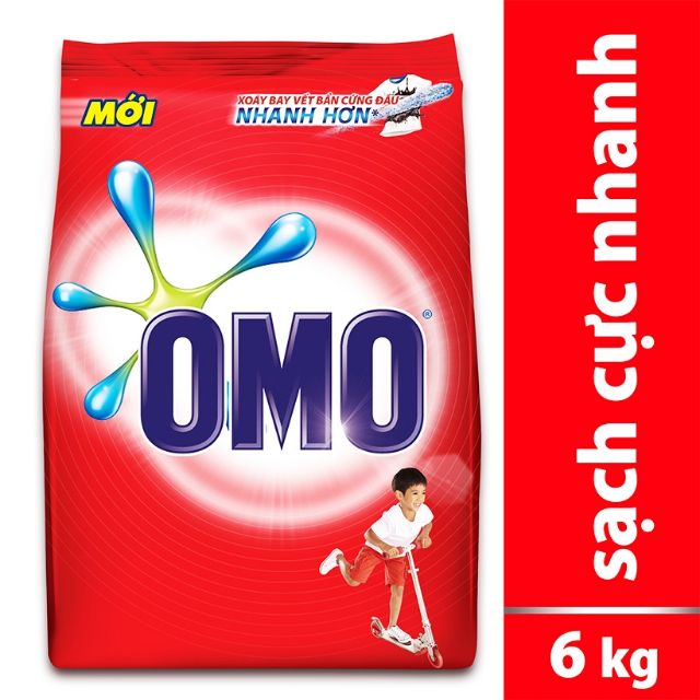 Bột giặt omo 6kg