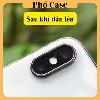 Ốp viền bảo vệ camera iphone X/Xr/7plus/8plus