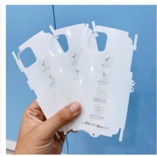Tấm dán PPF trước sau iPhone 11 6.1 tự phục hồi trầy xước