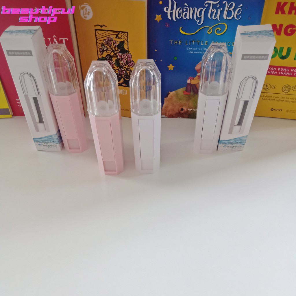 Máy phun sương,máy xông hơi mặt kiêm sạc dự phòng mini giữ ẩm | BigBuy360 - bigbuy360.vn