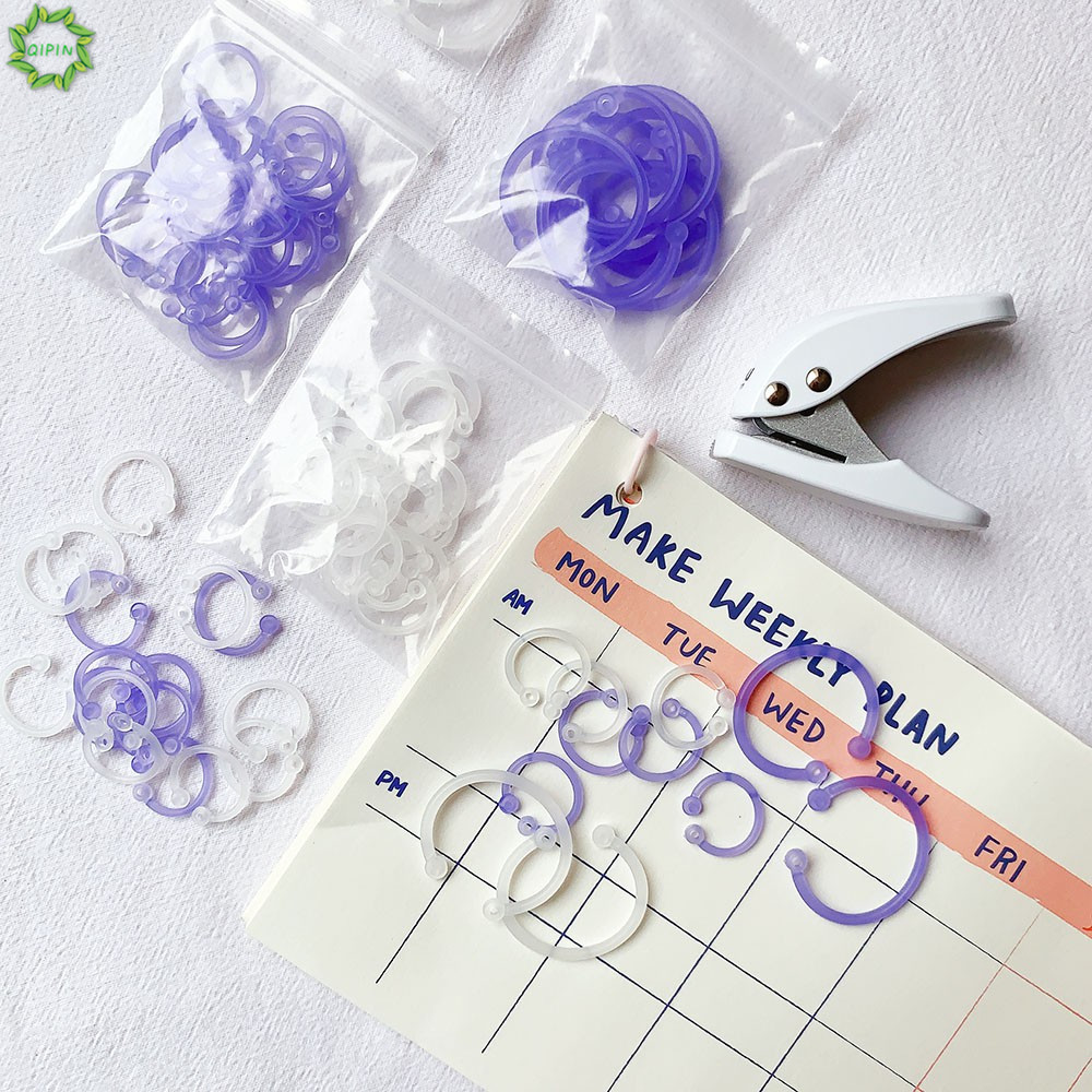 Set 10/ 20 khoen còng sổ tay nhật ký tiện dụng