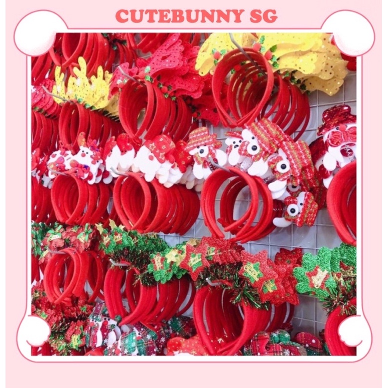 Băng Đô Noel Giáng Sinh Cutebunny