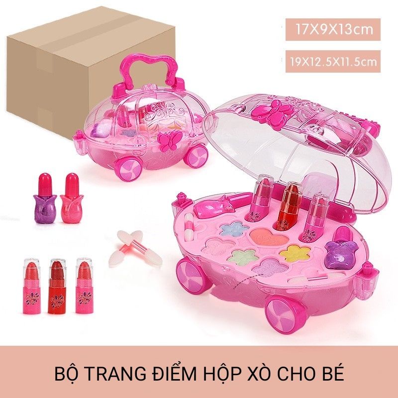 Bộ đồ chơi trang điểm elsa hình sò siêu xinh cho bé Sản Phẩm thân thiện với môi trường,an toàn khi sử dụng