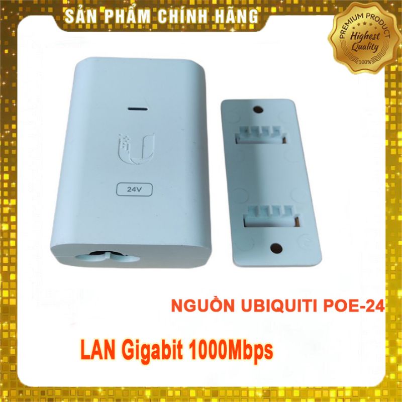 💥Nguồn poe 24v 1A Gigabit UniFi Chính Hãng Xịn - Màu Trắng