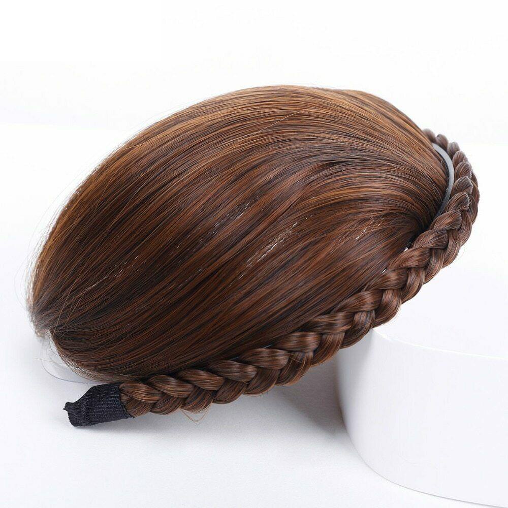 CLEVER Secret Bang Băng Đô Bện Sợi Lụa Mềm Mại Dễ Sử Dụng Cho Nữ