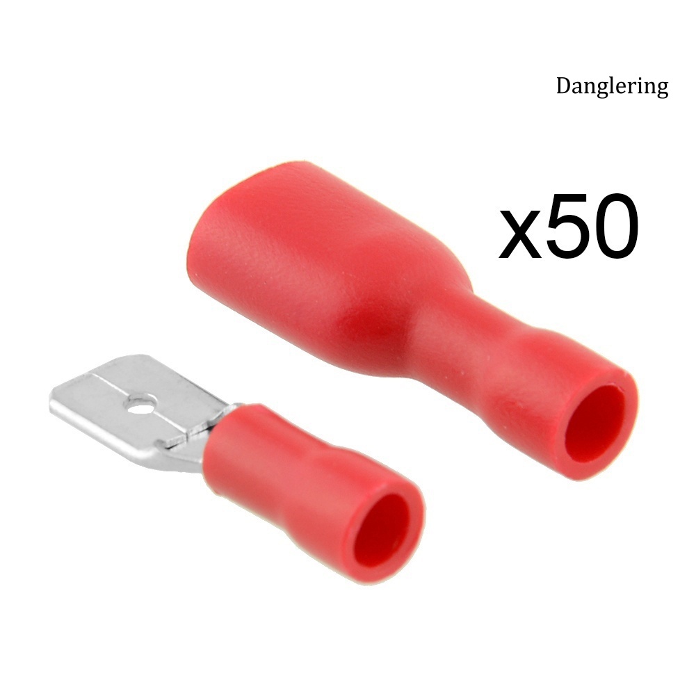 50 Cặp Đầu Nối Dây Cáp Cách Điện