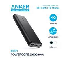 Pin dự phòng Anker PowerCore 20100mAh A1271