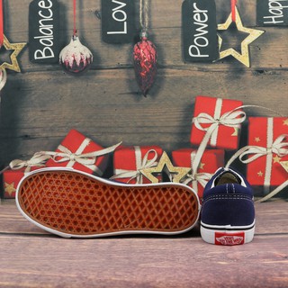 (Free Ship) Giày Vss Old Skool Xanh Navy Nữ.