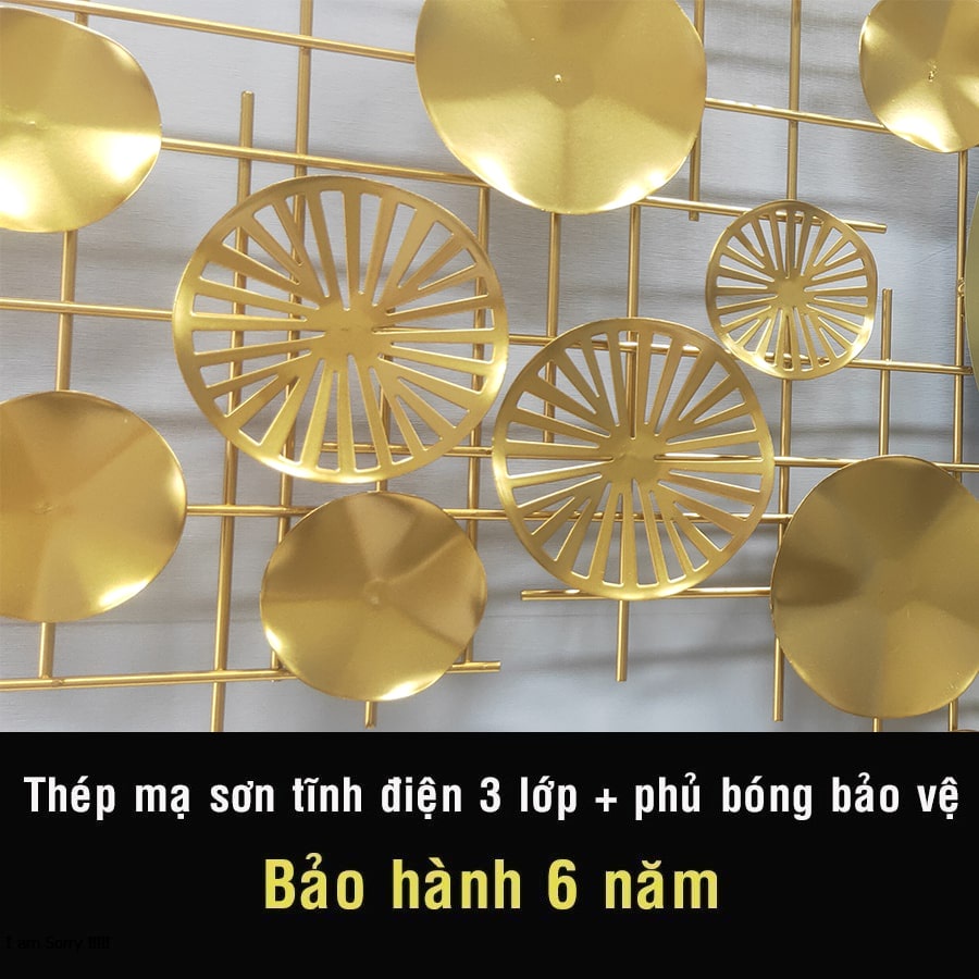 Đồng Hồ Treo Tường kim trôi Shouse DL116 decor đẹp hiện đại trang trí nghệ thuật phòng khách cỡ lớn