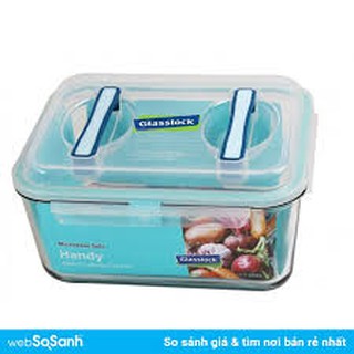 Hộp thủy tinh glasslock MHRB600 dung tích 6000ml có tay xách