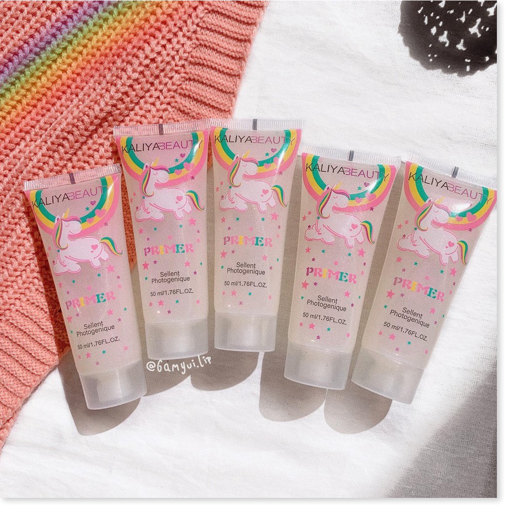 [Mã giảm giá] 🎠🍓🥑 Kem Lót Trong Suốt, Bắt Sáng Kaliya Beauty Primer Cho Làn Da Căng Bóng Rạng Ngời - Y321-D12T1