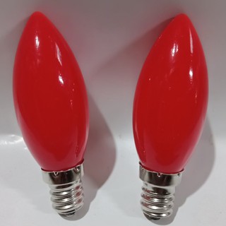 BÓNG QUẢ NHÓT ĐỎ, BÓNG ĐÈN LED THỜ (HỘP 2 QUẢ)
