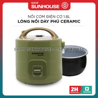 Nồi Cơm Điện Sunhouse MaMa SHD8665B (1.8 Lít)