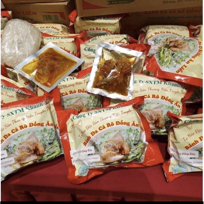 BÁNH ĐACÁ RÔ ĐONG, BÚN CÁ RÔ ĐỒNG, ĐÁNG ĐA HẢI SẢN, BÚN RIÊU CUA, MIẾN NGAN. Thương hiệu KHÁNH THỌ
