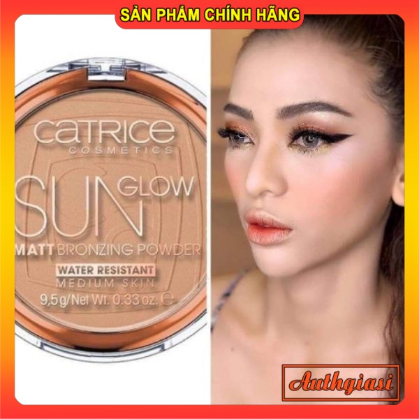 Phấn tạo khối CATRICE Sun Glow Mater Bronzing Powder 030 Medium Skin Tone Tự Nhiên
