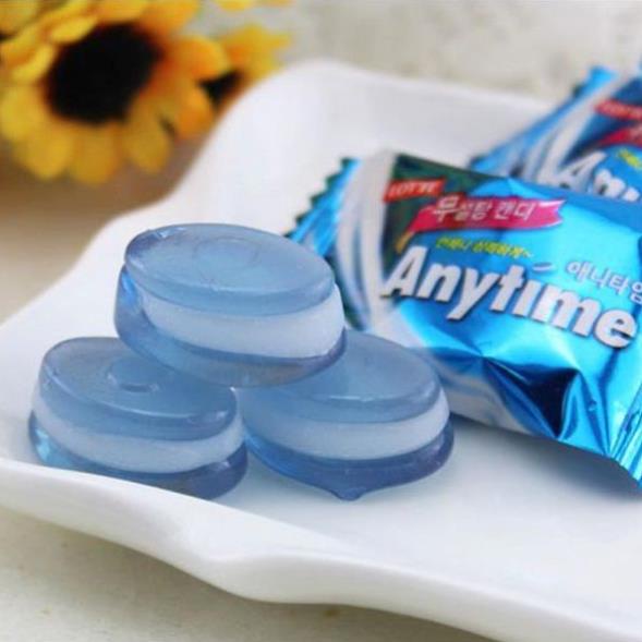 Kẹo Bạc Hà Hàn Quốc Xylitol LOTTE Anytime 60gr