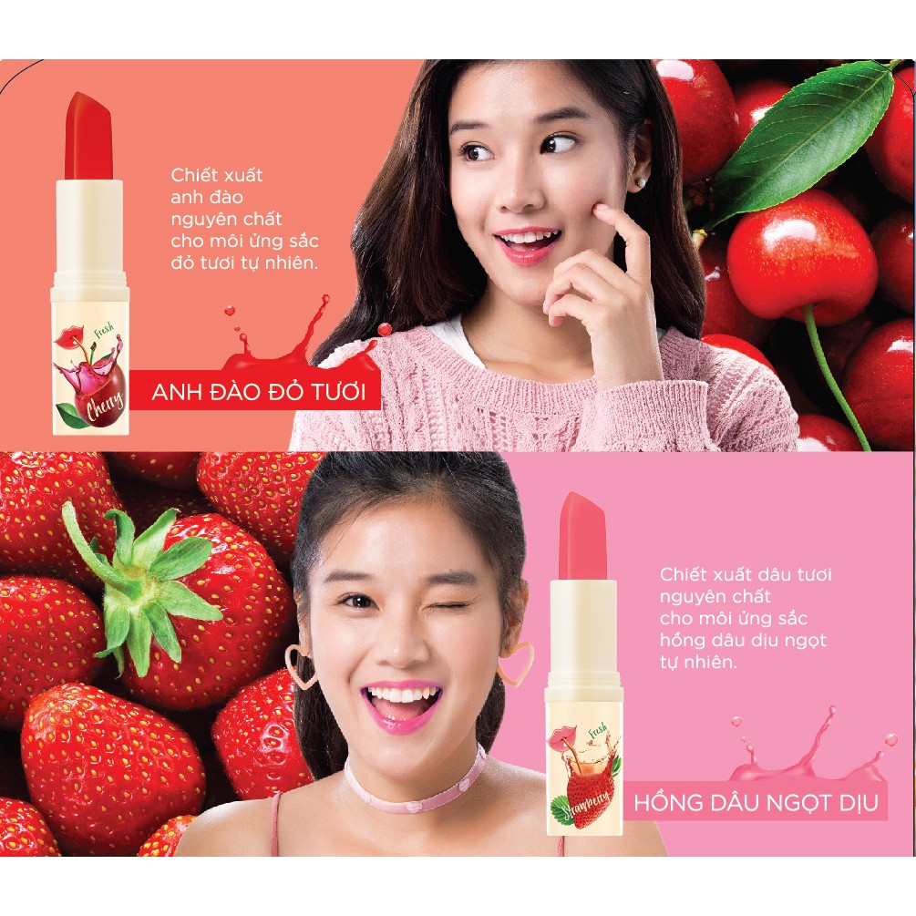 Son dưỡng có màu Lipice Sheer Color Fruit Juice 4g | BigBuy360 - bigbuy360.vn