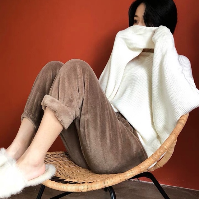 Quần lông siêu ấm