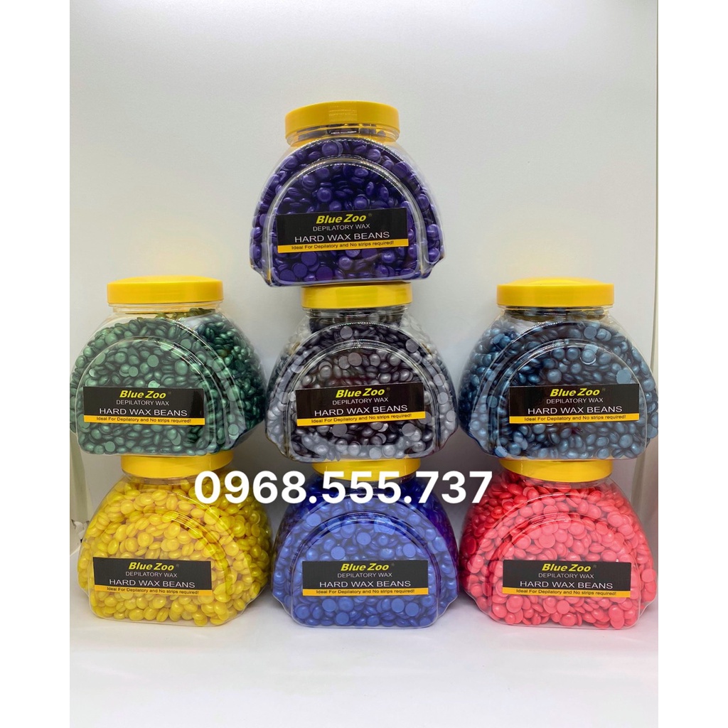 300g Sáp wax lông Viên Mix Preal BlueZoo siêu dưỡng không làm thâm da | BigBuy360 - bigbuy360.vn