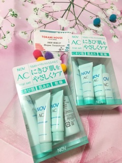 Set mini NOV cho da nhạy cảm, mụn