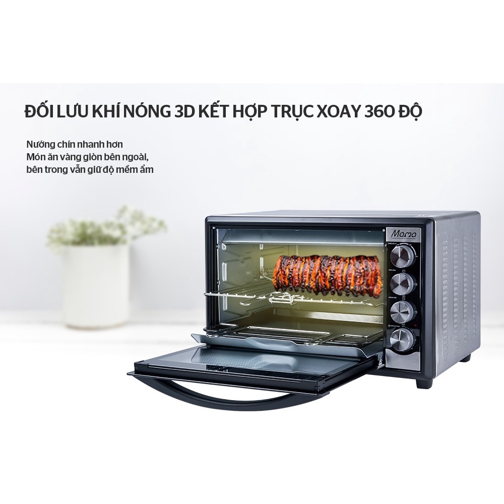 |CHÍNH HÃNG| Lò nướng 50L Sunhouse SHD4250S -Hàng chính hãng,bảo hành 24 tháng