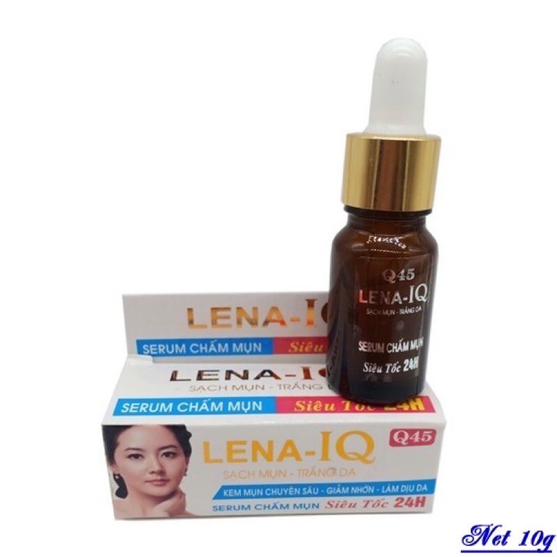 SERUM CHẤM MỤN SIÊU TỐC Q45 LENA -IQ 30ml