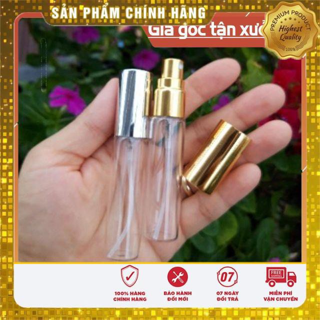 Lọ Chiết Nước Hoa ❤ TRÙM SỈ ❤ Chai lọ chiết nước hoa thủy tinh Tròn 10ml, phụ kiện du lịch