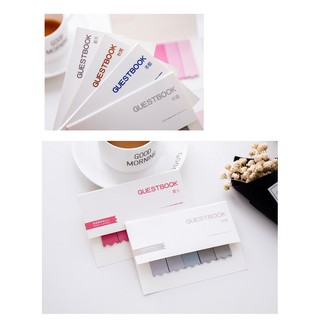 Giấy note màu pastel xinh xắn - Đánh dấu trang