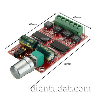 Mạch khuếch đại âm thanh class d 2*20w
