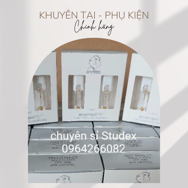 1 Đôi dụng cụ bấm lỗ tai cho bé từ 0-18 tháng dùng 1 lần