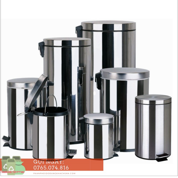 THÙNG RÁC INOX ĐẠP CHÂN, THÙNG RÁC VĂN PHÒNG