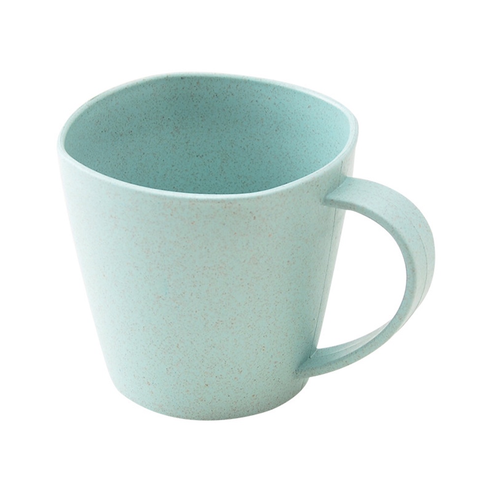 Cốc Đánh Răng - Ly Uống Nước L2 Lúa Mạch Dáng Dài Có Quai Cầm