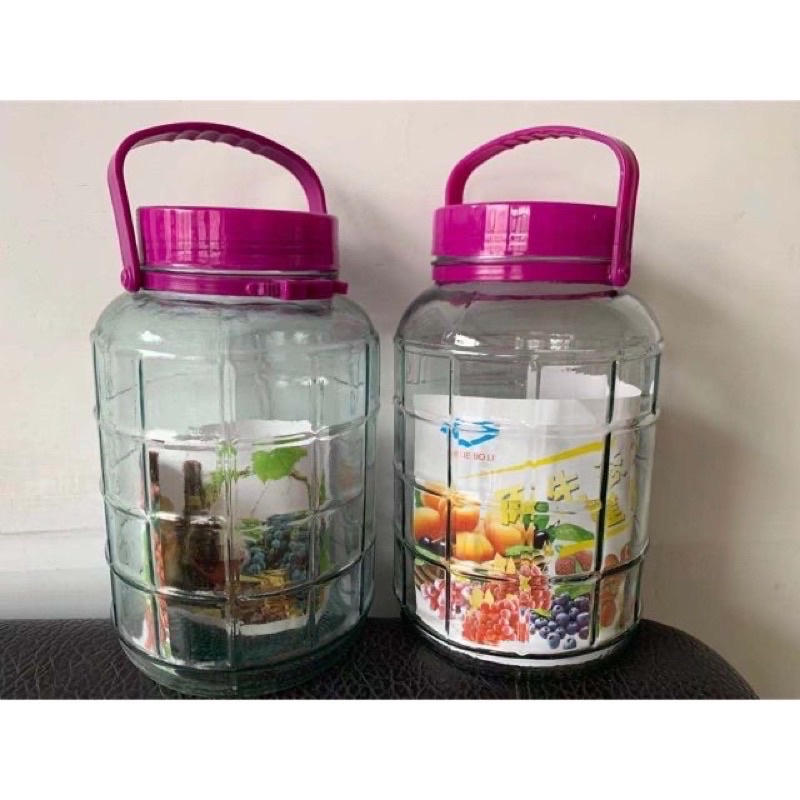 Bình ngâm rượu thuỷ tinh lớn 20 - 35 lít