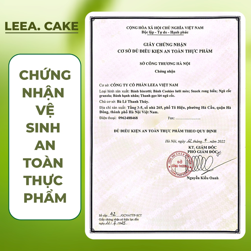 Ngũ cốc granola siêu hạt gói 200g - Ngũ cốc dinh dưỡng giảm cân thơm ngon, bữa sáng tiện lợi - LeeA.Cake