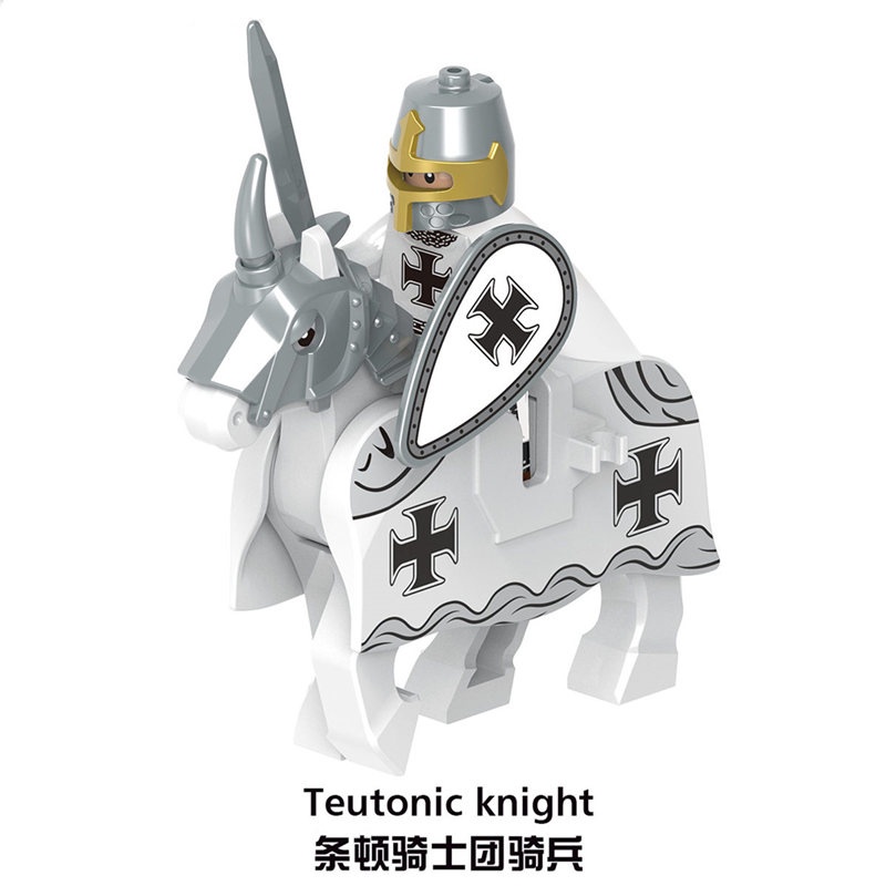 Đồ chơi lắp ráp mô hình nhân vật kỵ sĩ X0317